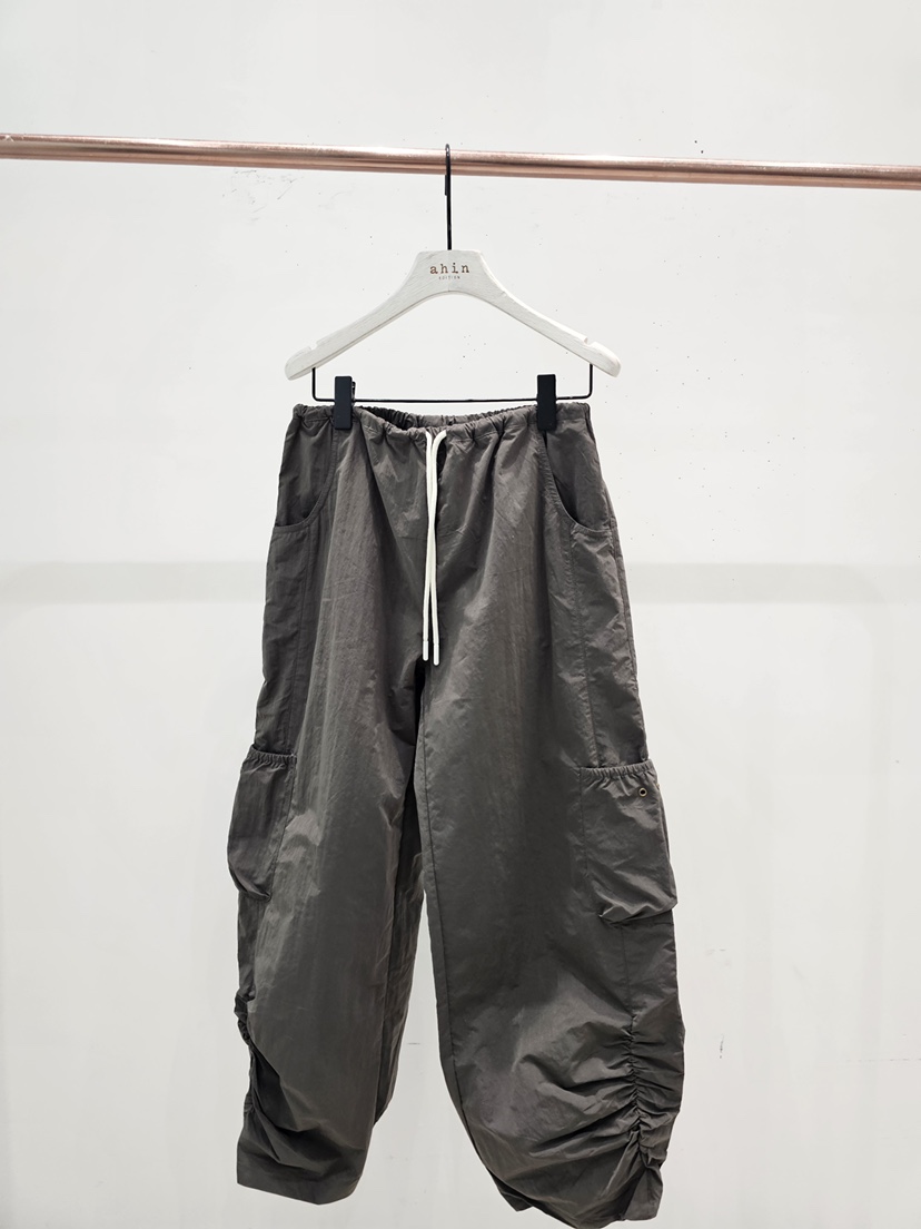 NEOUL韓國直郵女士新品休閑時尚人氣26春夏推薦職業休閑褲NEOUL/ahin雙領標簽休閑褲圖色2