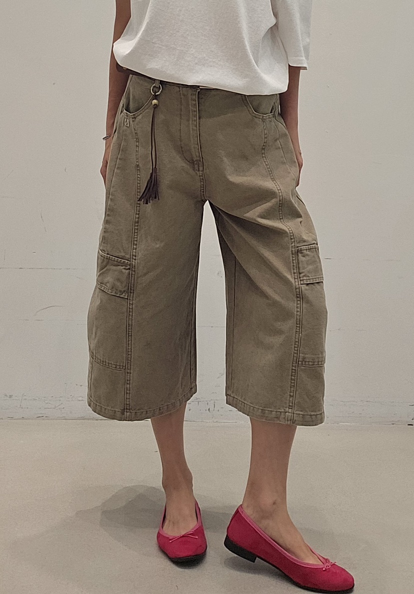 NEOUL韓國東大門直郵女裝新款熱賣人氣26春夏短褲不含腰帶NEOUL/ahin雙領標簽短褲