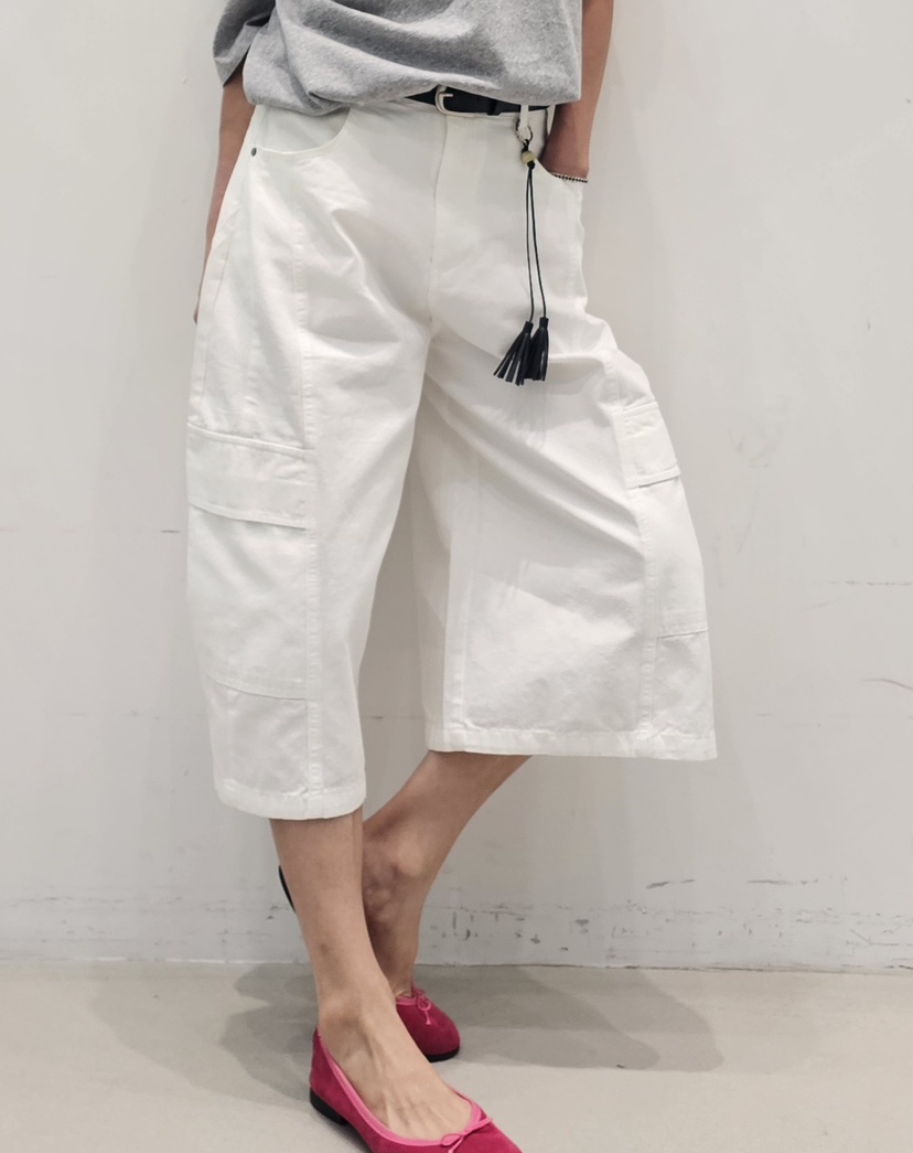 NEOUL韓國東大門直郵女裝新款熱賣人氣26春夏短褲不含腰帶NEOUL/ahin雙領標簽短褲