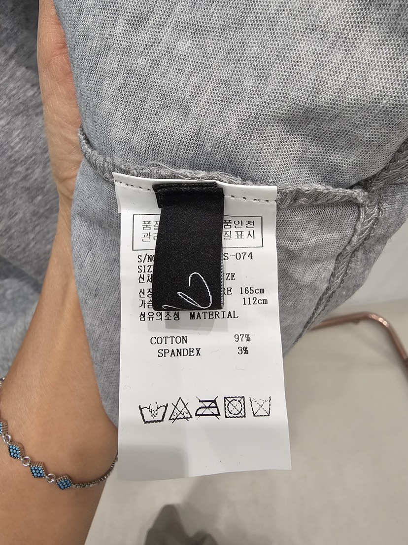 NEOUL韓國東大門代購女裝新品休閑人氣職業時尚熱賣26春夏T恤NEOUL/ahin雙領標簽T恤