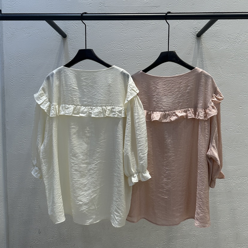 TRIPLE SEVEN韓國代購女裝新款推薦時尚職業人氣襯衫蕾絲衫TRIPLE SEVEN襯衫/蕾絲衫