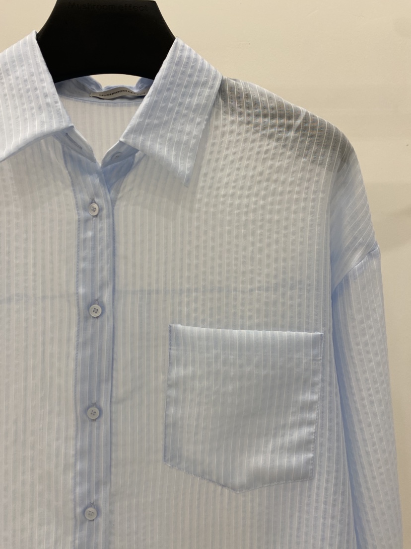 MUSHROOM EFFECT韓國代購女士新款推薦職業時尚襯衫蕾絲衫MUSHROOM EFFECT襯衫/蕾絲衫