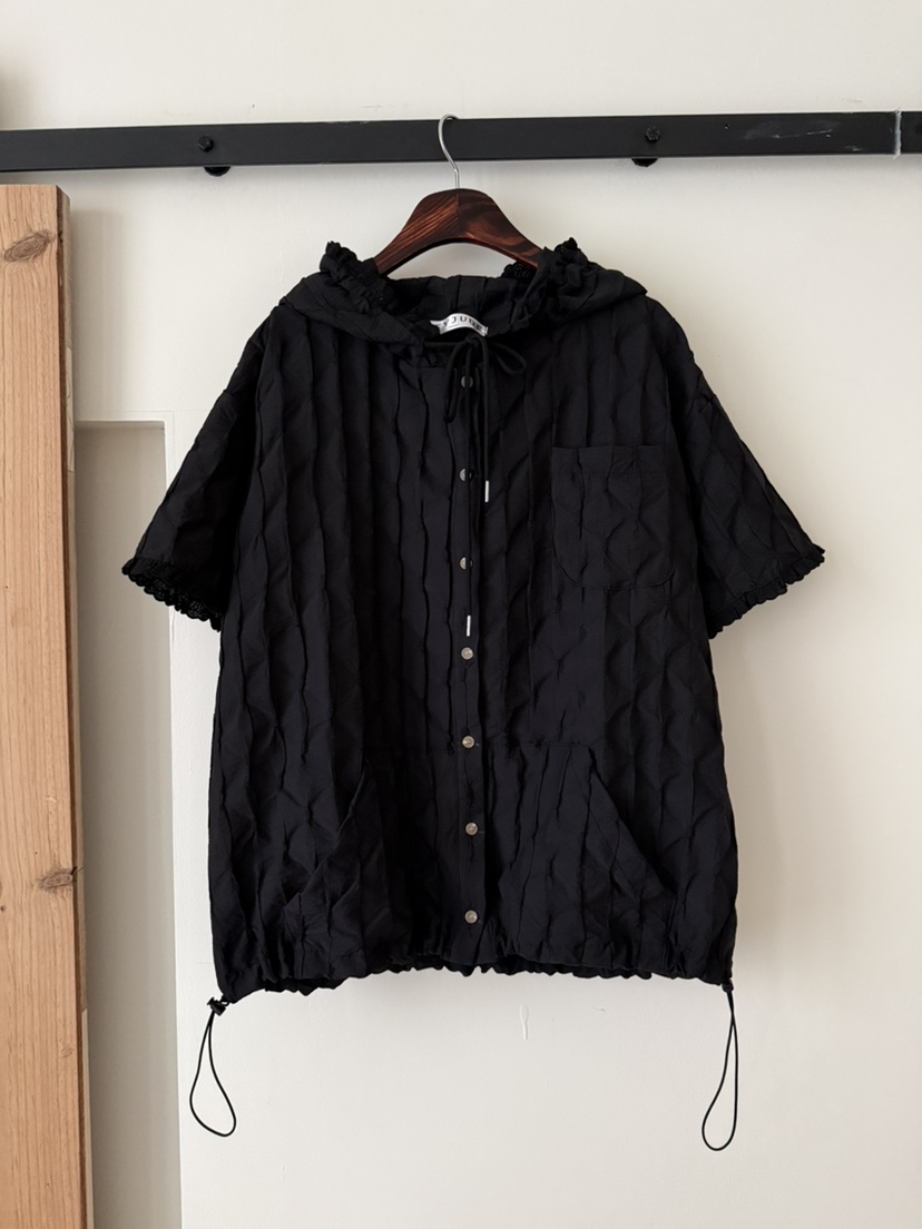 HEYJUDE韓國代購女士新品時尚26春夏推薦休閑職業襯衫蕾絲衫HEYJUDE襯衫/蕾絲衫圖色1