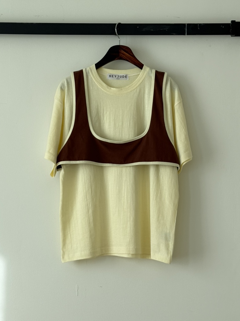 HEYJUDE韓國代購女士新品休閑26春夏熱賣職業人氣時尚T恤HEYJUDET恤圖色2