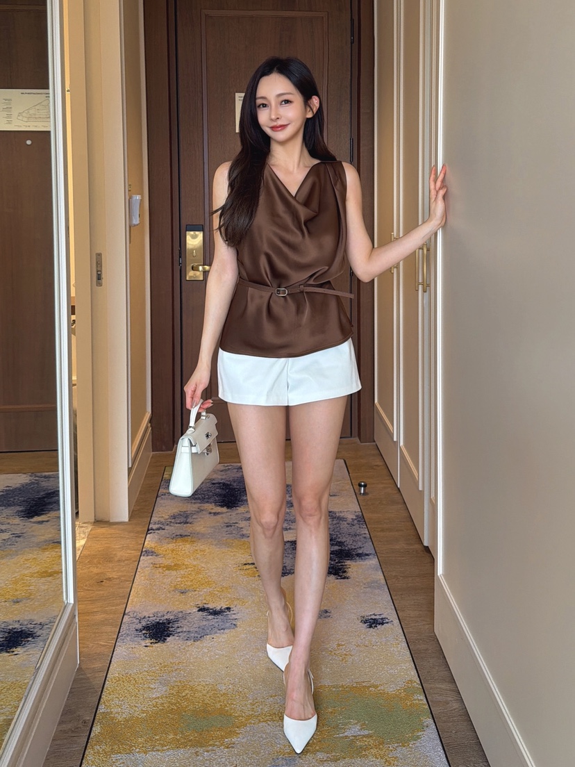 CLOTH韓國代購女士新款推薦職業時尚人氣26春夏休閑熱賣短褲CLOTH短褲