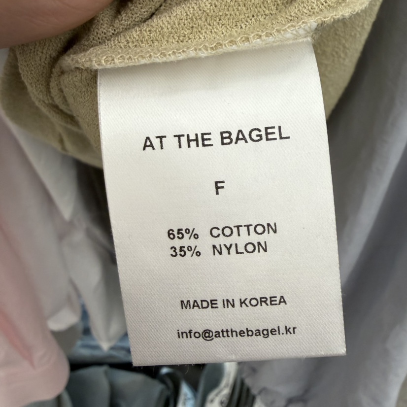 AT THE BAGEL韓國直郵女裝新品26春夏休閑時尚職業長袖T恤AT THE BAGEL長袖T恤