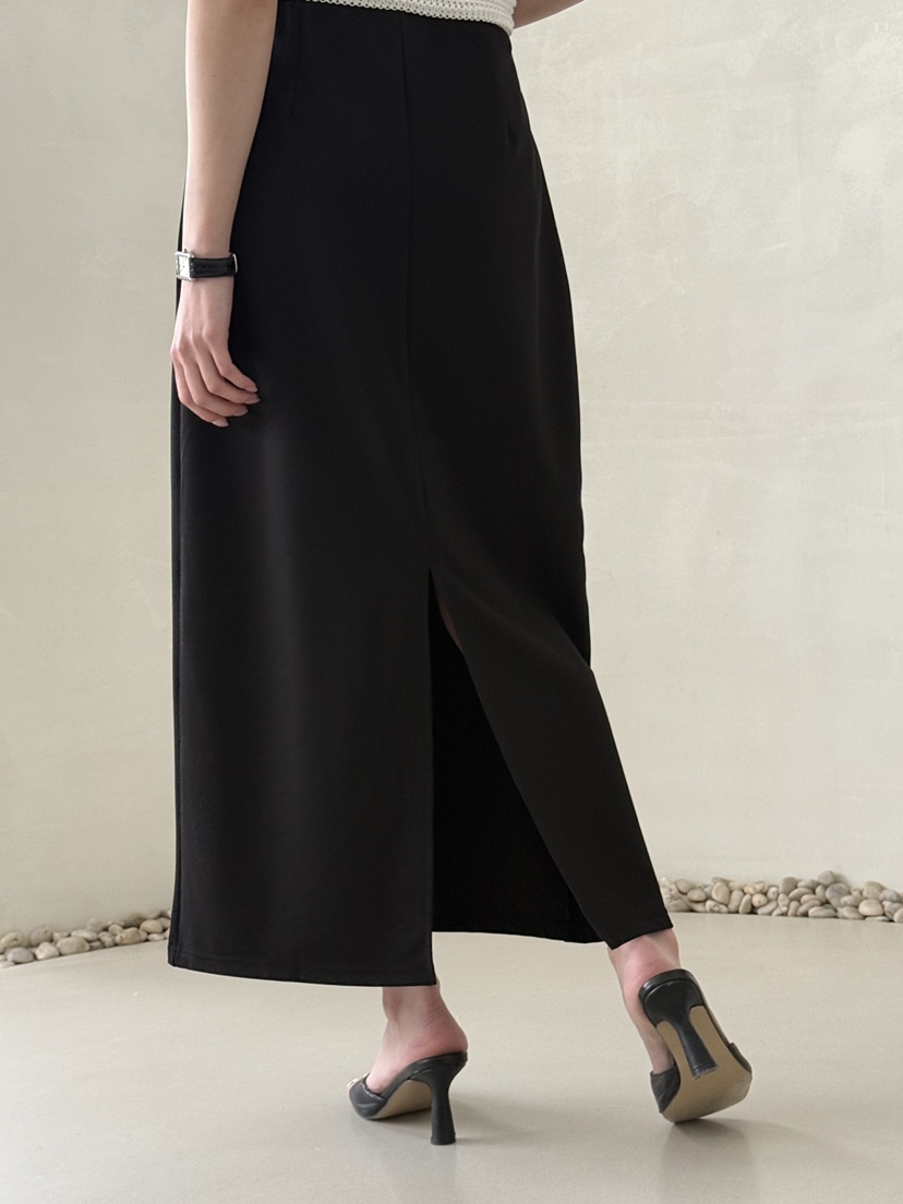 DEMAR韓國代購女士新品職業休閑推薦時尚人氣26春夏長裙修身DEMAR長裙