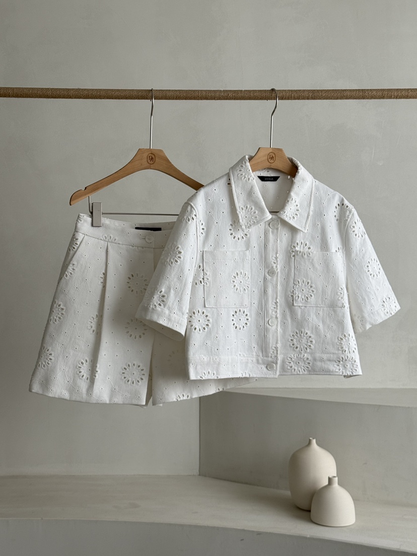 DEMAR韓國直郵實拍女裝新品人氣26春夏職業休閑推薦時尚短褲DEMAR短褲