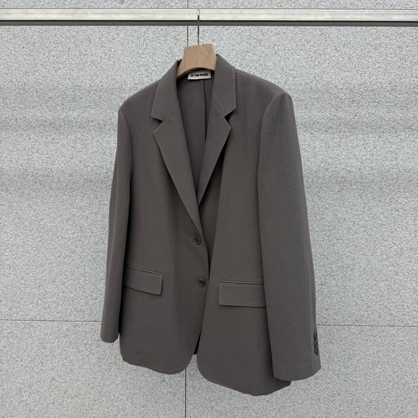 AT THE BAGEL韓國代購女裝新款職業26春夏休閑人氣夾克AT THE BAGEL夾克圖色2