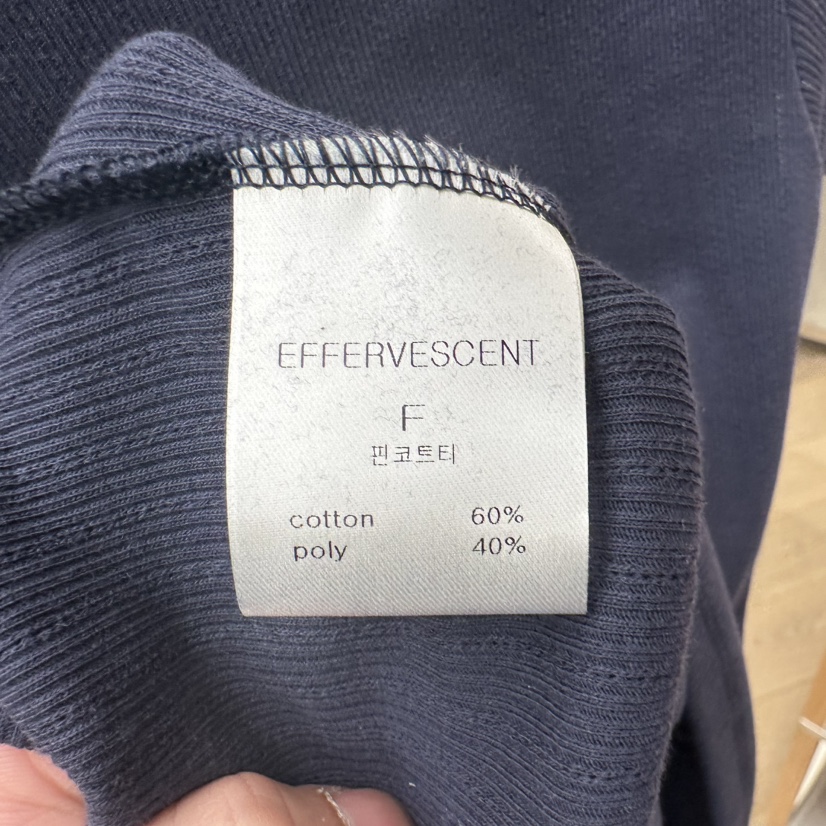 EFFERVESCENT韓國直郵實拍女士新款休閑時尚26春夏熱賣T恤evc/effervescentT恤