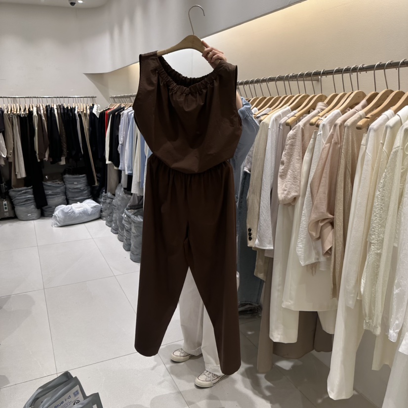 BLUEI-D/N SHARP韓國代購女士新款時尚人氣26春夏連體褲Blue i-d/N SHARP連體褲圖色2