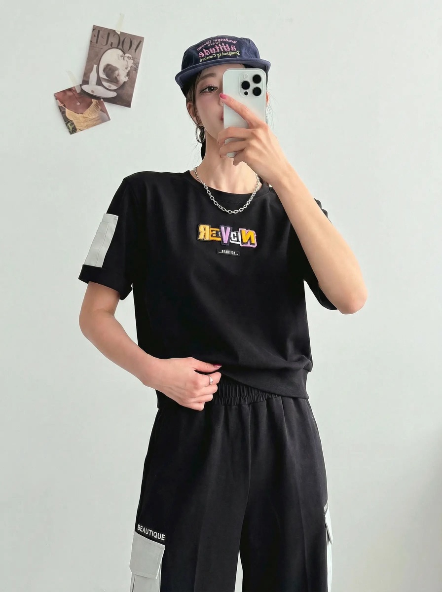 IAAN韓國東大門直郵女士新款推薦時尚人氣休閑熱賣26春夏T恤iaAnT恤