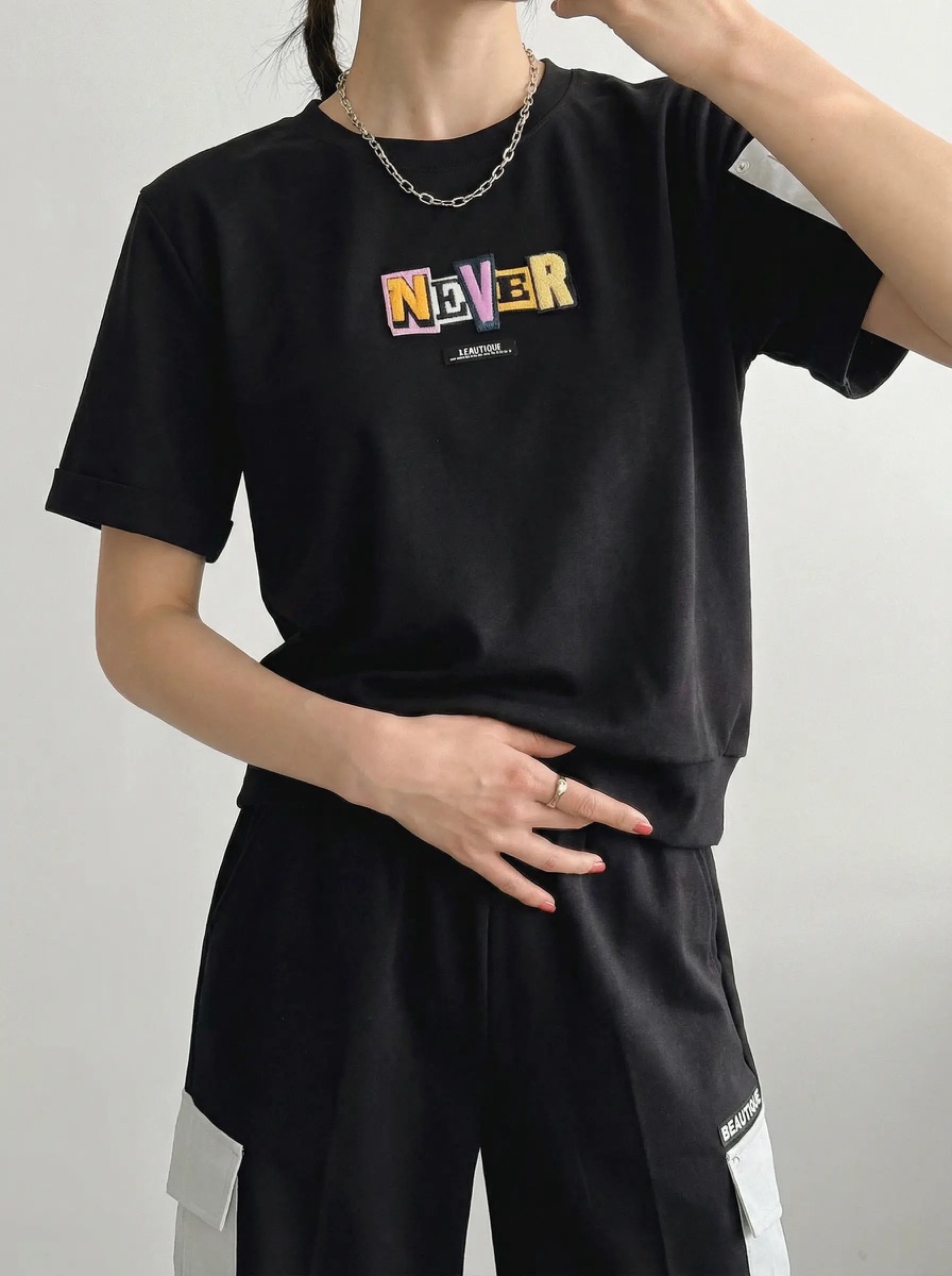 IAAN韓國東大門直郵女士新款推薦時尚人氣休閑熱賣26春夏T恤iaAnT恤圖色2