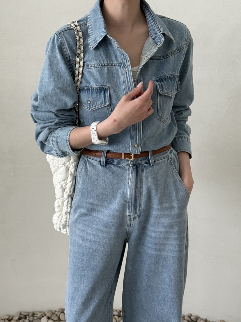 DEMAR韓國直郵實拍女裝新品熱賣休閑26春夏職業襯衫蕾絲衫DEMAR襯衫/蕾絲衫