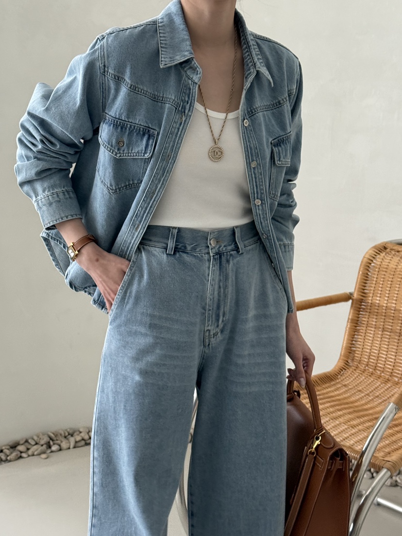 DEMAR韓國直郵實拍女裝新品熱賣休閑26春夏職業襯衫蕾絲衫DEMAR襯衫/蕾絲衫