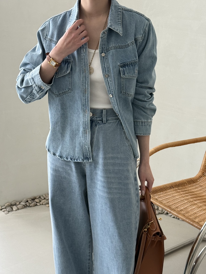 DEMAR韓國直郵實拍女裝新品熱賣休閑26春夏職業襯衫蕾絲衫DEMAR襯衫/蕾絲衫