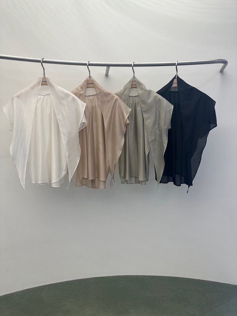 WIDA-P/RENEJ韓國直郵實拍女士新品休閑襯衫蕾絲衫含絲巾WIDA-P/RENEJ襯衫/蕾絲衫