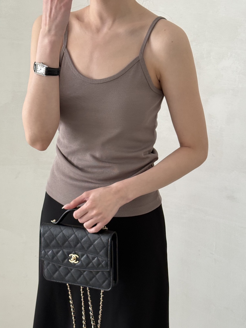 DEMAR韓國東大門直郵女士新品時尚推薦26春夏熱賣吊帶背心DEMAR吊帶/背心圖色3