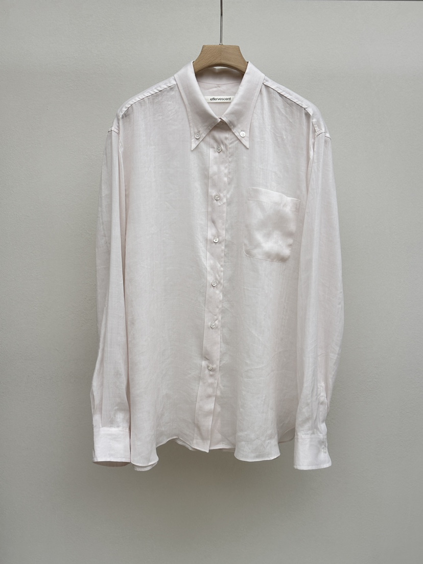 EFFERVESCENT韓國東大門代購女士新款職業襯衫蕾絲衫亞麻布evc/effervescent襯衫/蕾絲衫圖色1