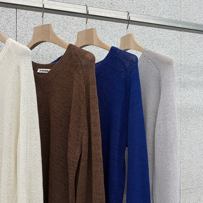 AT THE BAGEL韓國東大門直郵女士新款休閑熱賣時尚針織衫AT THE BAGEL針織衫