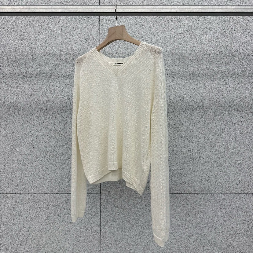 AT THE BAGEL韓國東大門直郵女士新款休閑熱賣時尚針織衫AT THE BAGEL針織衫圖色1