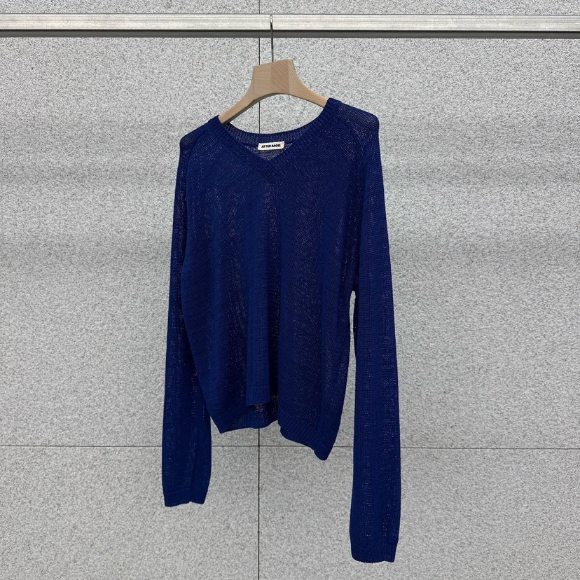 AT THE BAGEL韓國東大門直郵女士新款休閑熱賣時尚針織衫AT THE BAGEL針織衫圖色3