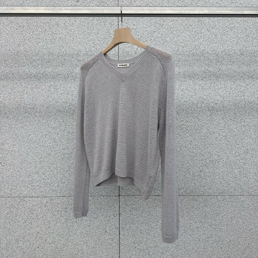 AT THE BAGEL韓國東大門直郵女士新款休閑熱賣時尚針織衫AT THE BAGEL針織衫圖色4