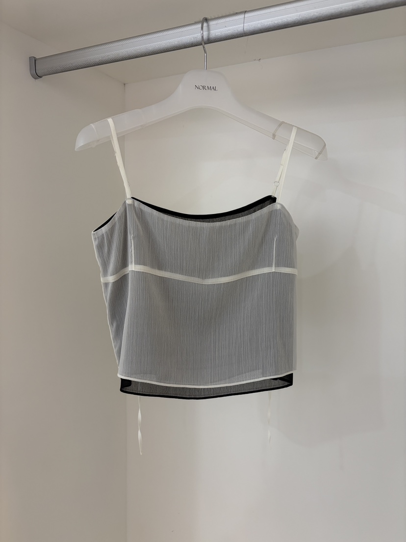 NORMAL韓國直郵女士新品休閑熱賣26春夏時尚人氣吊帶背心NORMAL吊帶/背心圖色1