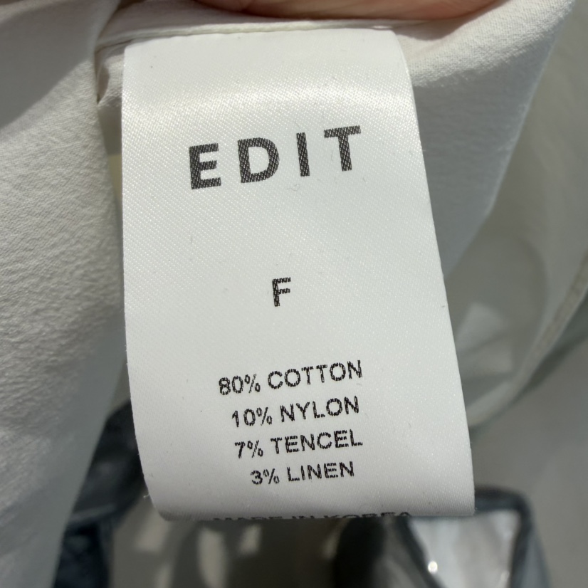 EDIT韓國東大門直郵女士新款時尚推薦人氣26春夏襯衫蕾絲衫EDIT襯衫/蕾絲衫