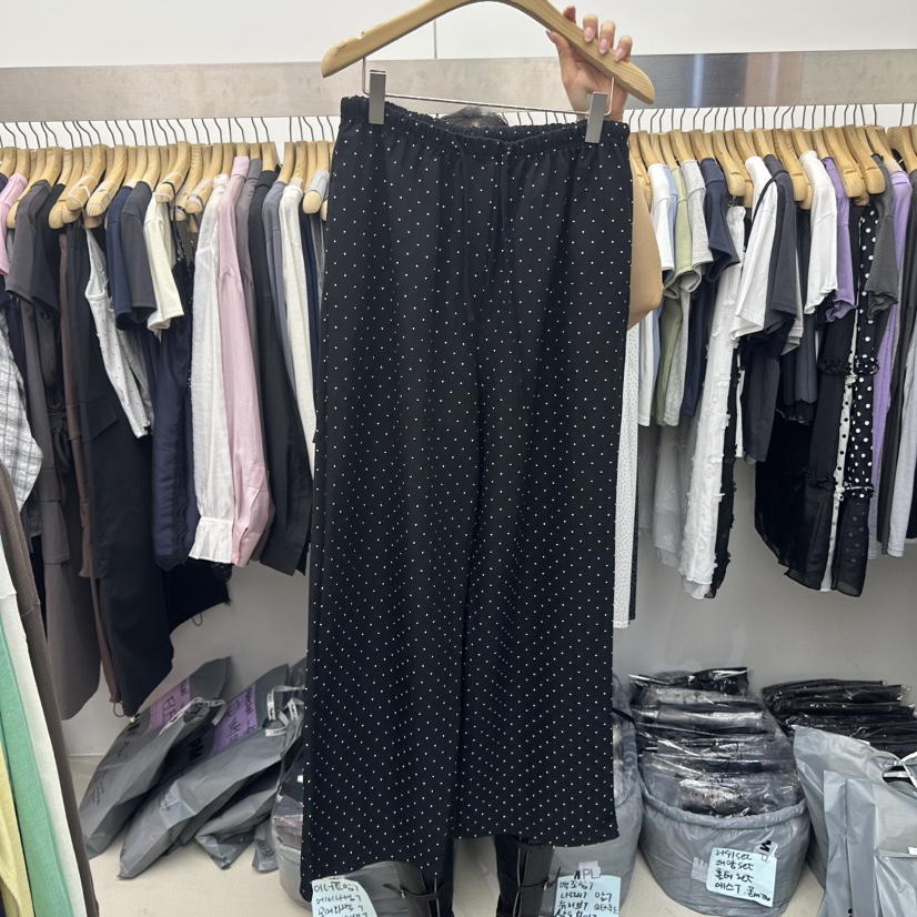 SPECIAL韓國直郵女士新品熱賣職業推薦人氣休閑休閑褲闊腿褲SPECIAL休閑褲圖色3黑色