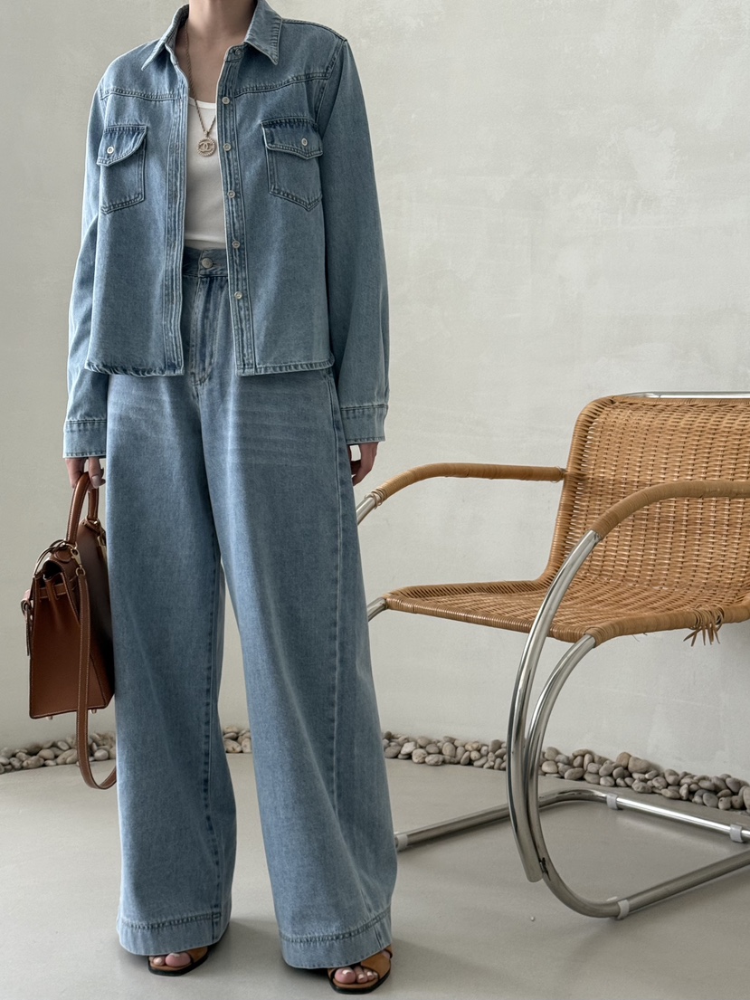 DEMAR韓國直郵實拍女士新款職業熱賣休閑推薦人氣26春夏牛仔褲DEMAR牛仔褲