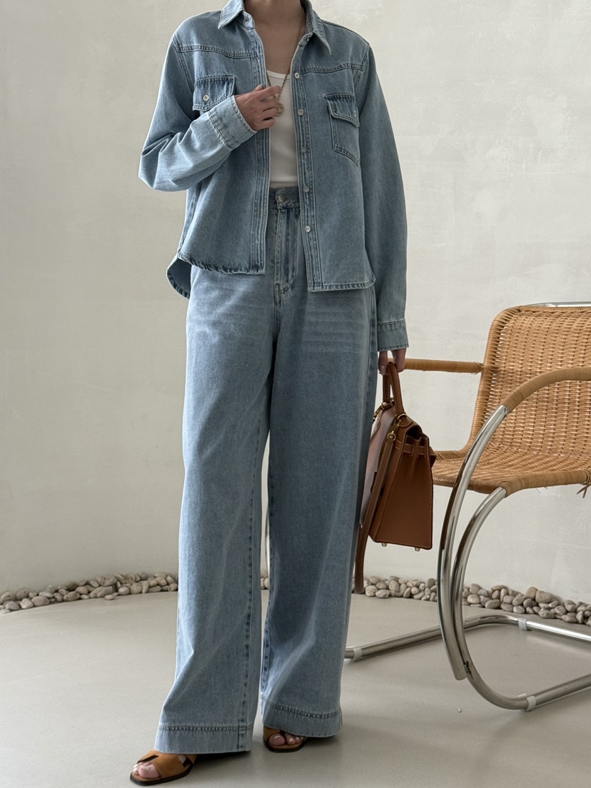 DEMAR韓國直郵實拍女士新款職業熱賣休閑推薦人氣26春夏牛仔褲DEMAR牛仔褲