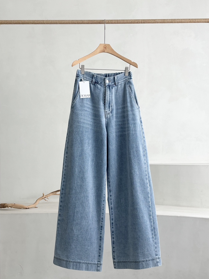 DEMAR韓國直郵實拍女士新款職業熱賣休閑推薦人氣26春夏牛仔褲DEMAR牛仔褲圖色1