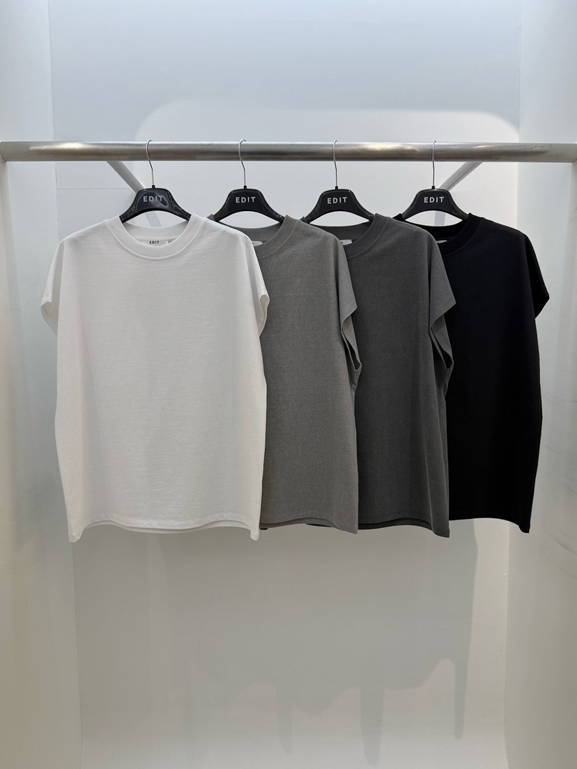 EDIT韓國直郵實拍女裝新品熱賣職業推薦休閑人氣時尚26春夏T恤EDITT恤