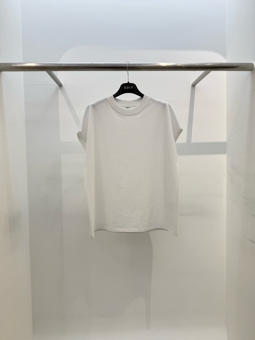 EDIT韓國直郵實拍女裝新品熱賣職業推薦休閑人氣時尚26春夏T恤EDITT恤圖色2