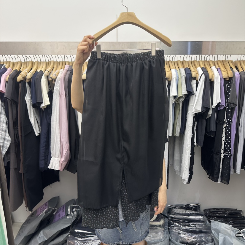 SPECIAL韓國直郵實拍女士新品休閑職業時尚26春夏熱賣長裙SPECIAL長裙