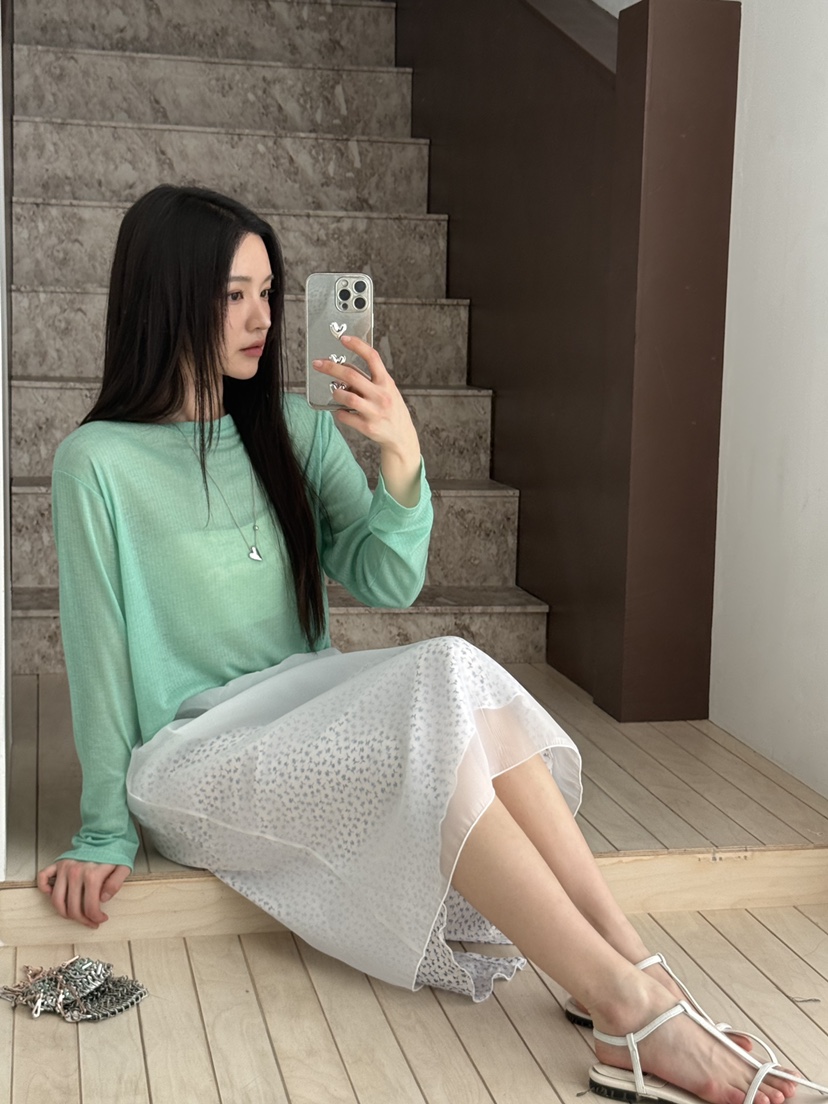 SPECIAL韓國直郵實拍女士新品休閑職業時尚26春夏熱賣長裙SPECIAL長裙