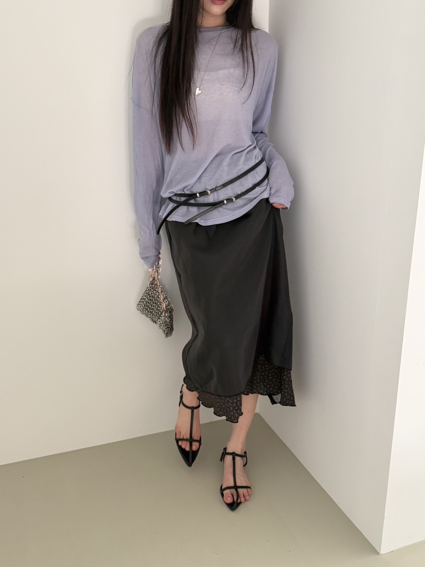 SPECIAL韓國直郵實拍女士新品休閑職業時尚26春夏熱賣長裙SPECIAL長裙