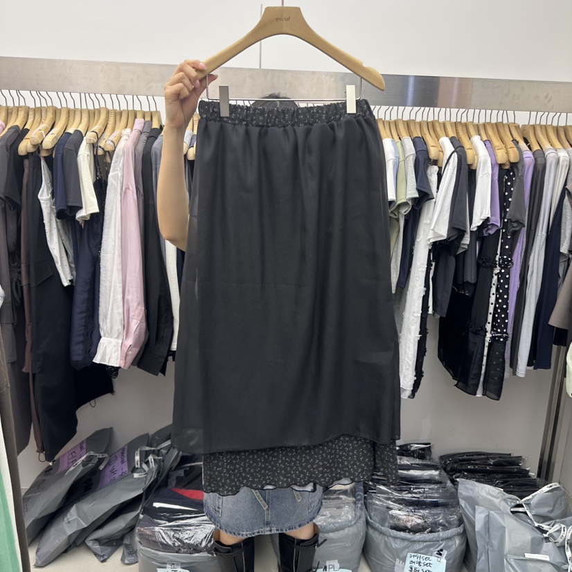 SPECIAL韓國直郵實拍女士新品休閑職業時尚26春夏熱賣長裙SPECIAL長裙圖色3