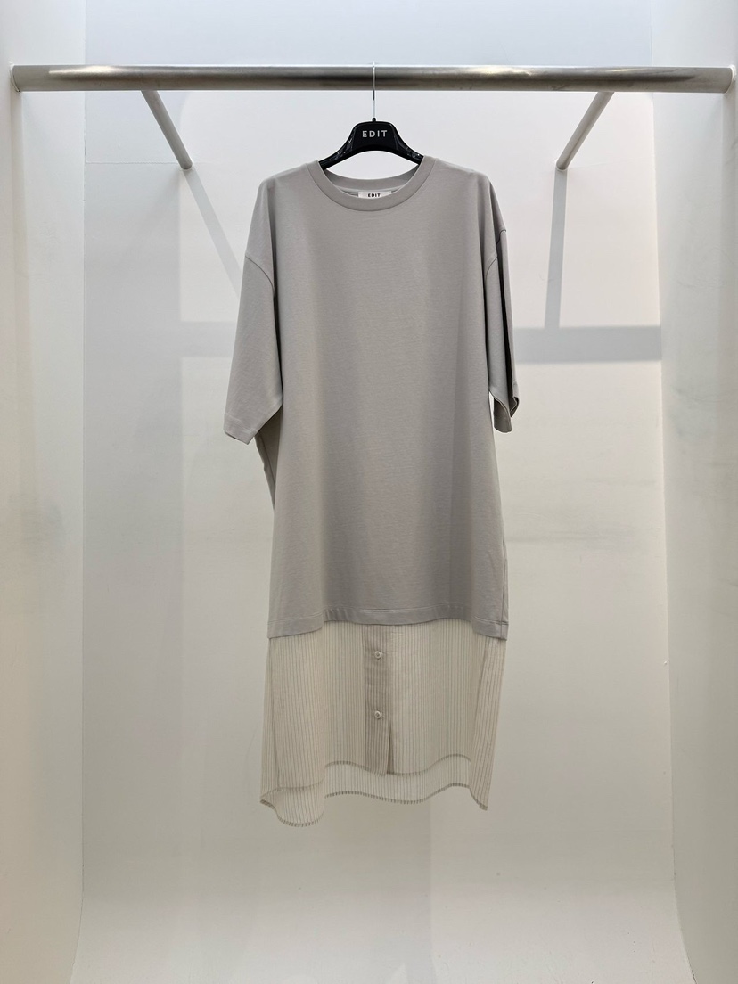 EDIT韓國代購女士新款熱賣職業推薦26春夏人氣休閑時尚T恤EDITT恤圖色2