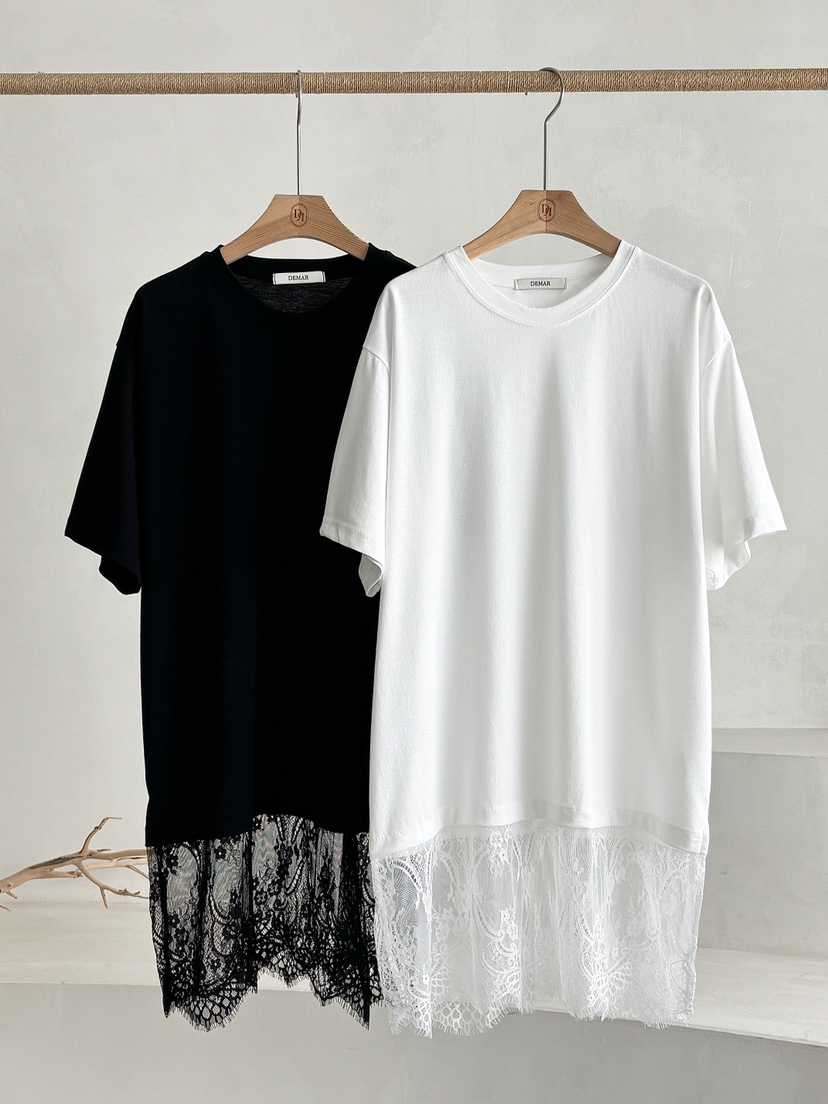 DEMAR韓國東大門代購女裝新品時尚人氣休閑襯衫蕾絲衫蕾絲DEMAR襯衫/蕾絲衫