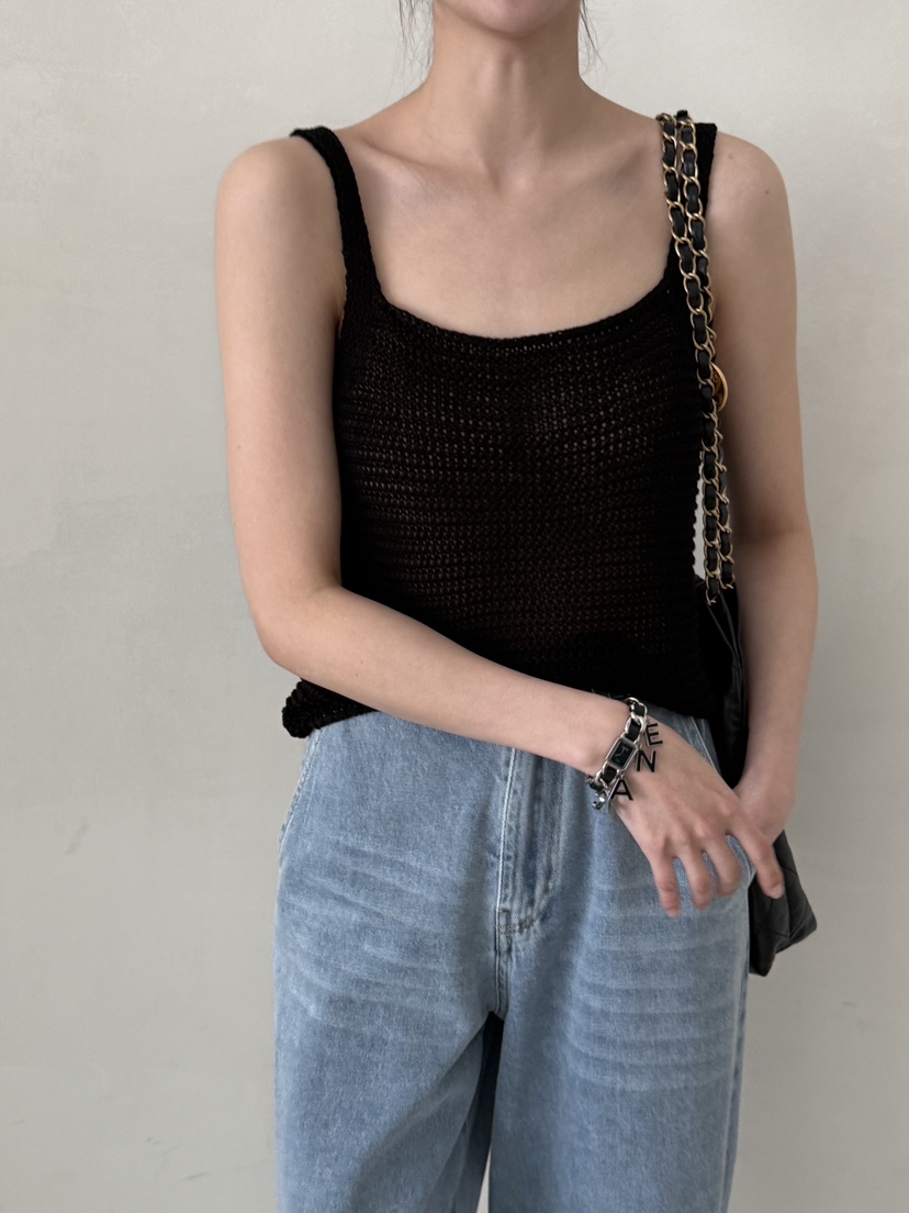 DEMAR韓國東大門代購女士新款推薦休閑26春夏職業吊帶背心DEMAR吊帶/背心