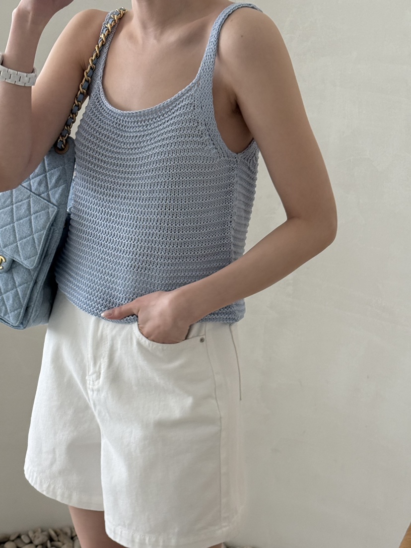 DEMAR韓國東大門代購女士新款推薦休閑26春夏職業吊帶背心DEMAR吊帶/背心