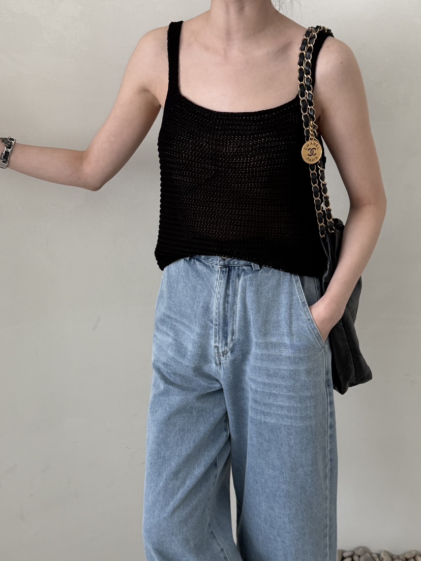 DEMAR韓國東大門代購女士新款推薦休閑26春夏職業吊帶背心DEMAR吊帶/背心圖色3