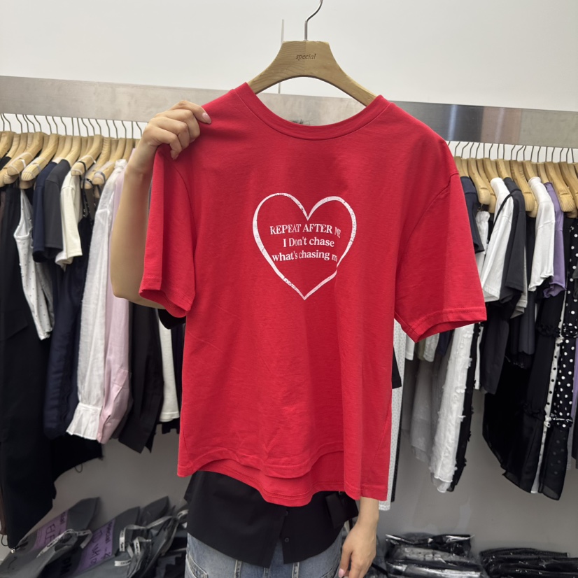 SPECIAL韓國東大門代購女士新品推薦人氣26春夏職業時尚T恤SPECIALT恤圖色2