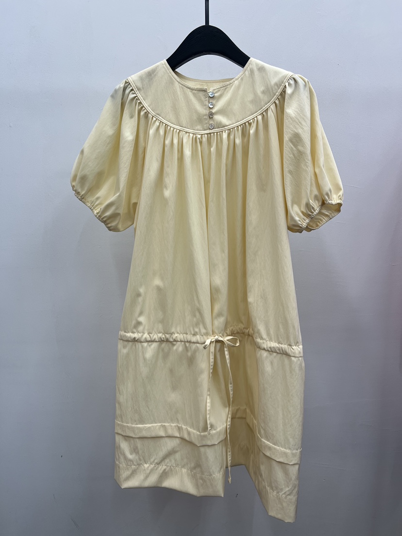 UNANSWERED-MYSTERY/FIFO韓國東大門直郵女士新品休閑連衣裙褶皺UNANSWERED-MYSTERY/FIFO連衣裙圖色2