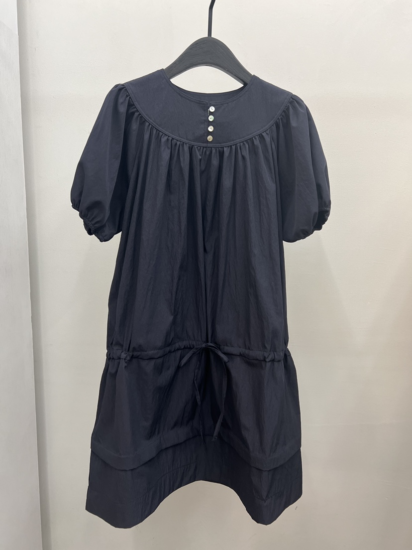 UNANSWERED-MYSTERY/FIFO韓國東大門直郵女士新品休閑連衣裙褶皺UNANSWERED-MYSTERY/FIFO連衣裙圖色3