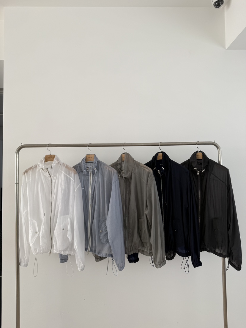 SPECIAL韓國直郵實拍女裝新款職業推薦熱賣夾克防風衣透明SPECIAL夾克