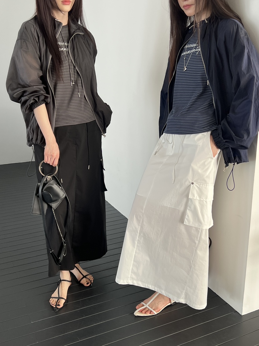 SPECIAL韓國直郵實拍女裝新款職業推薦熱賣夾克防風衣透明SPECIAL夾克