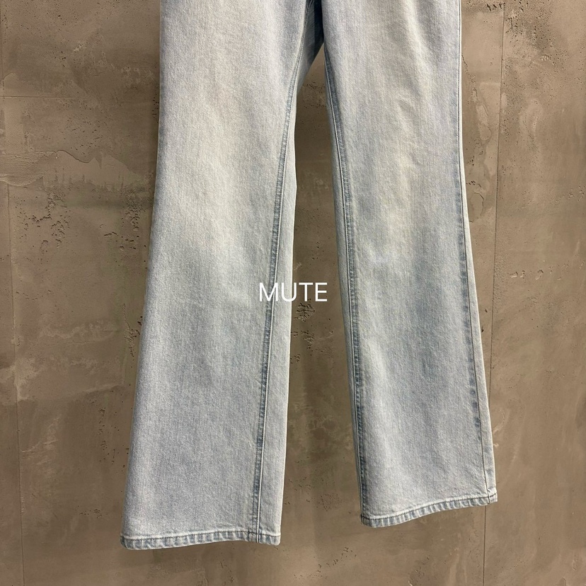 MUTE-P韓國東大門代購女士新品人氣休閑時尚推薦26春夏牛仔褲MUTE牛仔褲